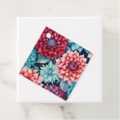 カラフルコテージガーデンフラワーアートギフトラベル フェイバータグ (インサイチュ)