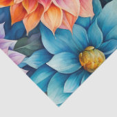 カラフルコテージガーデンフラワーズアートティッシュペーパー 薄葉紙 (詳細)