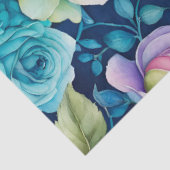 カラフルコテージガーデンフラワーズアートティッシュペーパー 薄葉紙 (詳細)