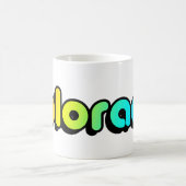 カラフルコロラド州v2. コーヒーマグカップ (中央)