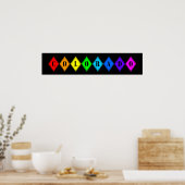 カラフルコロラド州v2. ポスター (キッチン)