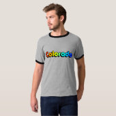 カラフルコロラド州v2. tシャツ (正面フル)