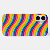 カラフルコンテンポラリーストライプ Case-Mate iPhoneケース (裏面 (横))