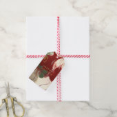 カラフルコンテンポラリー色彩の鮮やか抽象芸術 ギフトタグ (より糸付き)