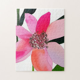 カラフルコンテンポラリー花 ジグソーパズル