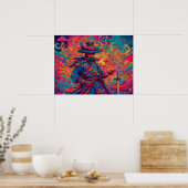 カラフルコード: Samurai ポスター (キッチン)