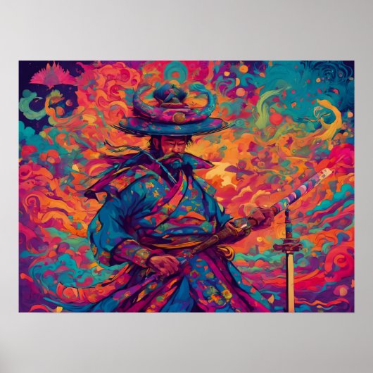 カラフルコード: Samurai ポスター (正面)