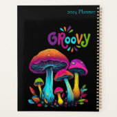 カラフルサイケデリックきのこ プランナー手帳 (裏面)