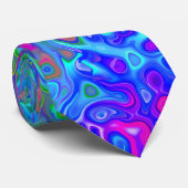 カラフルサイケデリックネックタイ抽象芸術 ネクタイ (ロール)