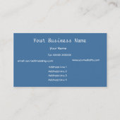 カラフルサイケデリック名刺 名刺 (裏面)