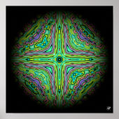 カラフルサイケデリック地獄v1の瞼 ポスター (正面)