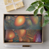 カラフルサイケデリック林 薄葉紙 (ギフト)