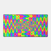 カラフルサイケデリック デスクマット (正面)