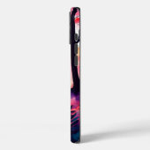 カラフルサスカッチオン尾根の森を見下ろす Case-Mate iPhoneケース (裏面 / 左)