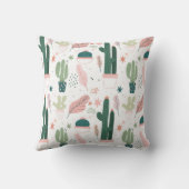 カラフルサボテン装飾用クッション クッション (裏面)