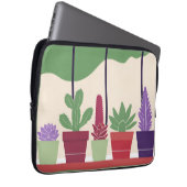 カラフルサボテン ラップトップスリーブ (正面右)