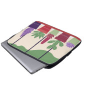 カラフルサボテン ラップトップスリーブ (正面下部)