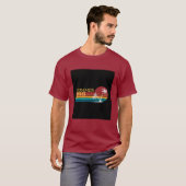 カラフルサマーバイブスイラストTシャツ Tシャツ (正面フル)