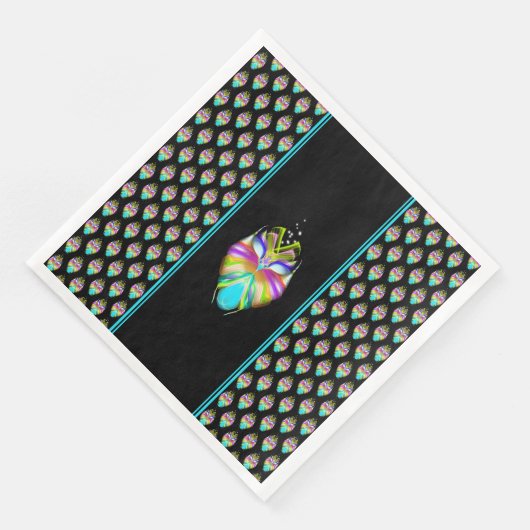 カラフルシアンとブラックのOracle Owl (コーナー)