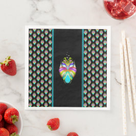 カラフルシアンとブラックのOracle Owl