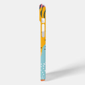 カラフルシェイプのスケッチとドードル Case-Mate iPhoneケース (裏面 / 左)