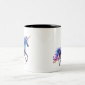 カラフルシャイニーユニコーン ツートーンマグカップ (中央)