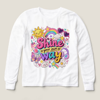 カラフルシャインアウェイレインボーTシャツ