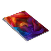 カラフルシルクスパイラルノート ノートブック (右側)