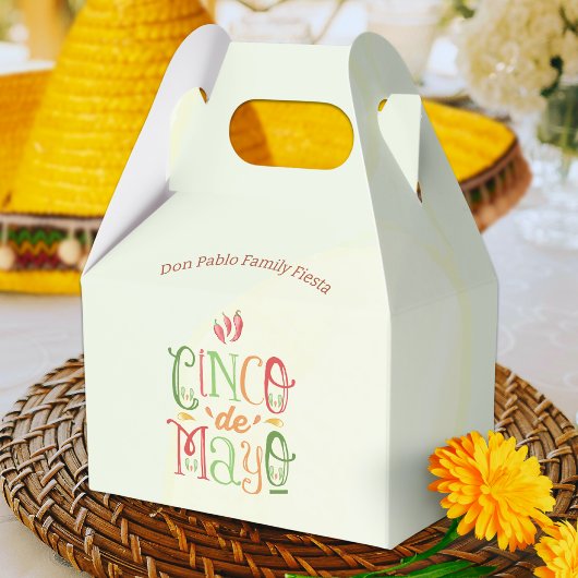 カラフルシンコデマヨパーティー フェイバーボックス