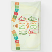 カラフルシンコデマヨフィエスタウェルカム 横断幕 (縦)