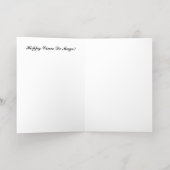 カラフルシンコデマヨ 箔グリーティングカード (内側レイダウン)