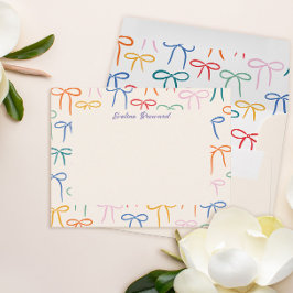 カラフルシンプルが文房具に弓を引く ノートカード