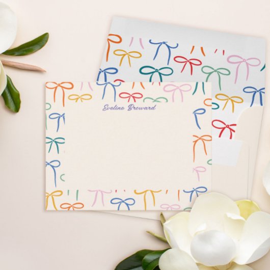 カラフルシンプルが文房具に弓を引く ノートカード