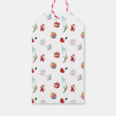 カラフルシンプルクリスマス ギフトタグ (裏面)