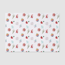 カラフルシンプルクリスマス 薄葉紙