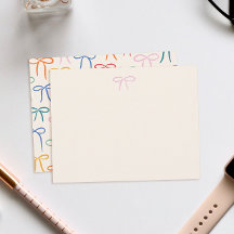 カラフルシンプル弓の文房具