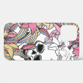 カラフルシームレスヴィンテージパターン背景  Case-Mate iPhoneケース (裏面 (横))