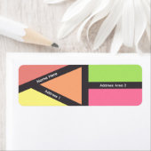 カラフルジオメトリラベル ラベル (インサイチュ)