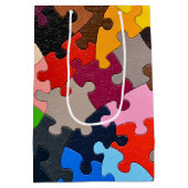 カラフルジグソーパズル ミディアムペーパーバッグ (裏面)