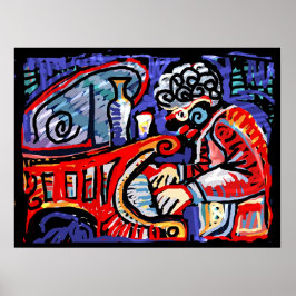 *カラフルジャズ* ポスター