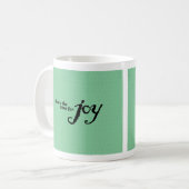 カラフルジョイ感動的ーコーヒーマグ コーヒーマグカップ (正面左)