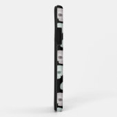 カラフルスカルオン黒 Case-Mate iPhoneケース (裏面/右)
