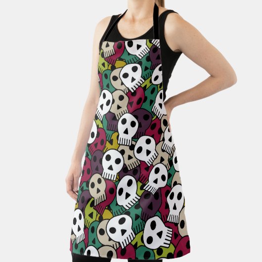 カラフルスカル エプロン (インサイチュ)