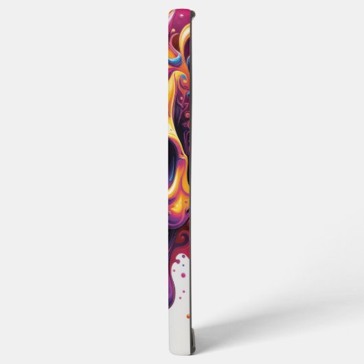 カラフルスカル SAMSUNG GALAXYケース (左側面)