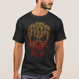 カラフルスカル Tシャツ