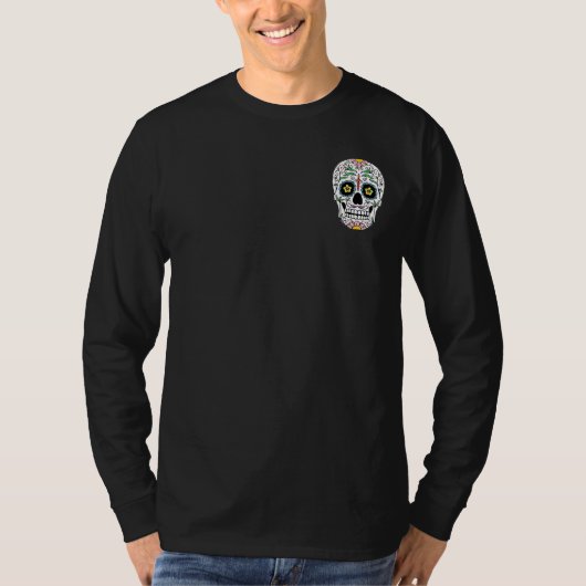 カラフルスカル Tシャツ (正面)