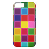 カラフルスクエア女子iPhone 7 Plusケース Case-Mate iPhoneケース (裏面)