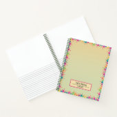 カラフルスケッチPencilsノートブック ノートブック (内部)