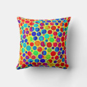 カラフルスタイリッシュとシック クッション (裏面)