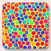 カラフルスタイリッシュとシック コースター (正面)